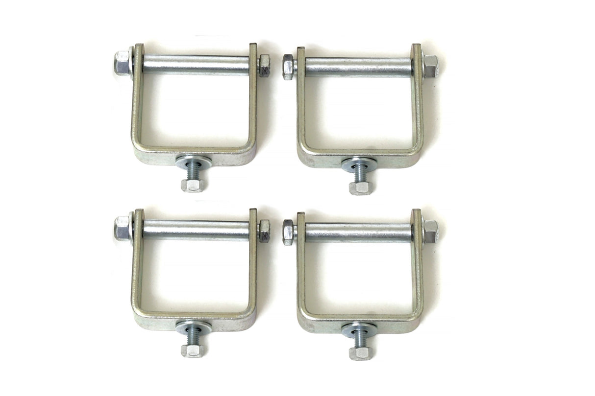 Spring Clamps - Bolt Style | 2.5 Inch Wide | 4 Pack BDS Suspension