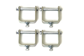 Spring Clamps - Bolt Style | 3 Inch Wide | 4 Pack BDS Suspension