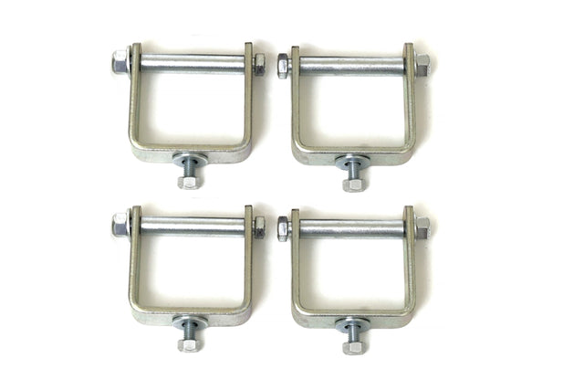 Spring Clamps - Bolt Style | 3 Inch Wide | 4 Pack BDS Suspension