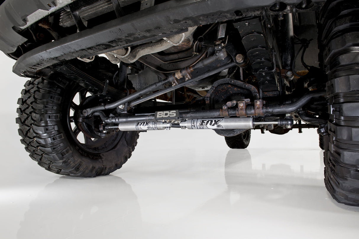Dual Steering Stabilizer Kit w/ FOX 2.0 Performance Shocks | Ford F250/F350 Super Duty (99-04) 4WD BDS Suspension