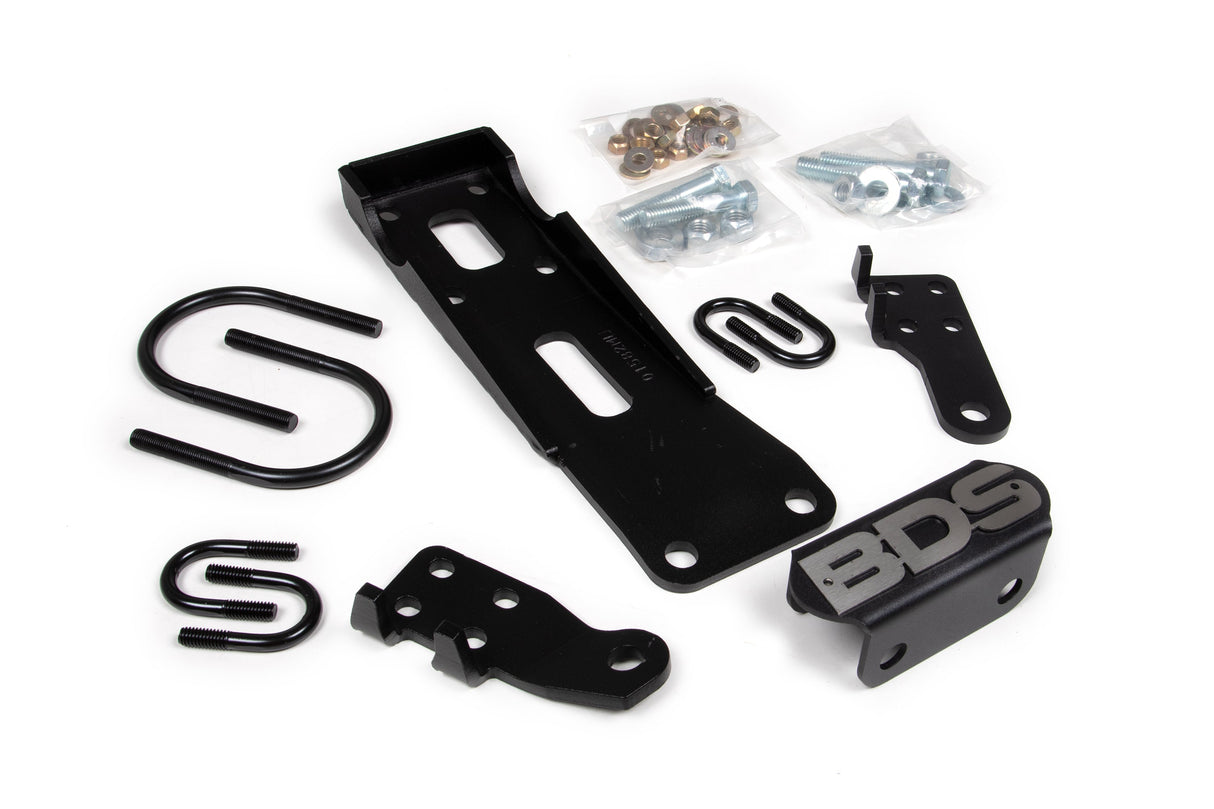 Dual Steering Stabilizer Mounting Kit | Jeep Wrangler TJ (97-06), Cherokee XJ (84-01), Grand Cherokee ZJ (93-98) BDS Suspension