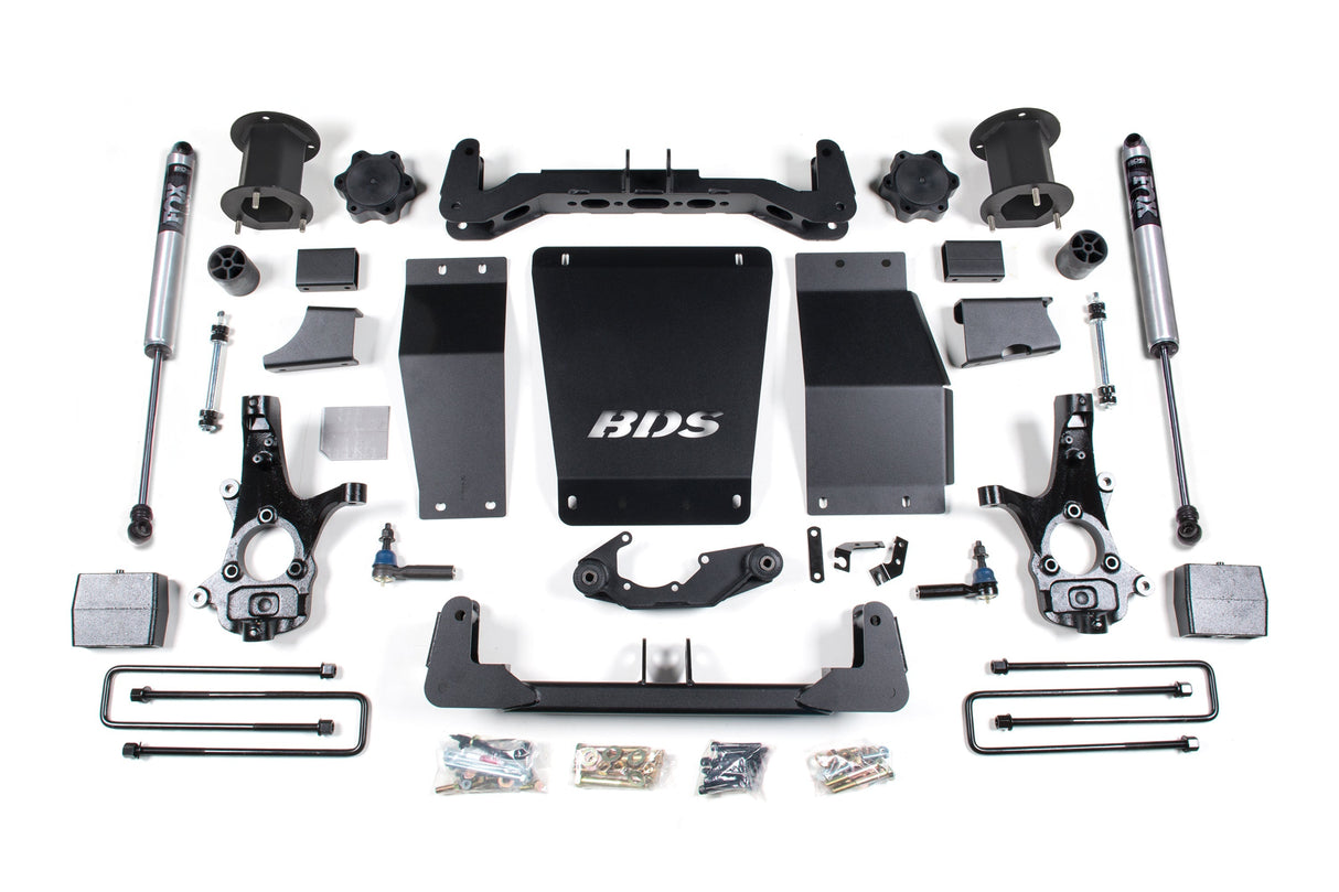 6.5 Inch Lift Kit | Chevy Silverado or GMC Sierra 1500 (14-18) 4WD BDS Suspension