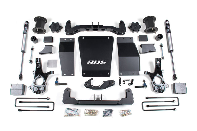 6.5 Inch Lift Kit | Chevy Silverado or GMC Sierra 1500 (14-18) 4WD BDS Suspension