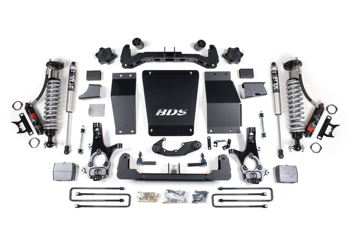 6 Inch Lift Kit | FOX 2.5 Performance Elite Coilover | Chevy Silverado or GMC Sierra 1500 (14-18) 4WD BDS Suspension