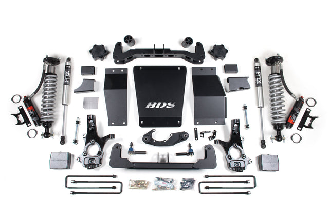 6 Inch Lift Kit | FOX 2.5 Performance Elite Coilover | Chevy Silverado or GMC Sierra 1500 (14-18) 4WD BDS Suspension