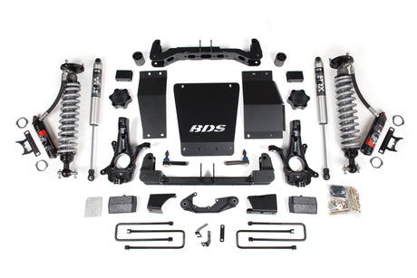 4 Inch Lift Kit | FOX 2.5 Performance Elite Coilover | Chevy Silverado or GMC Sierra 1500 (14-18) 4WD BDS Suspension