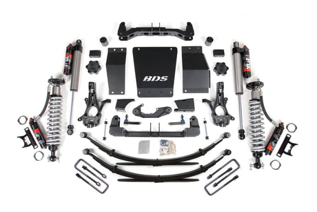 6 Inch Lift Kit | FOX 2.5 Performance Elite Coilover | Chevy Silverado or GMC Sierra 1500 (14-18) 4WD BDS Suspension