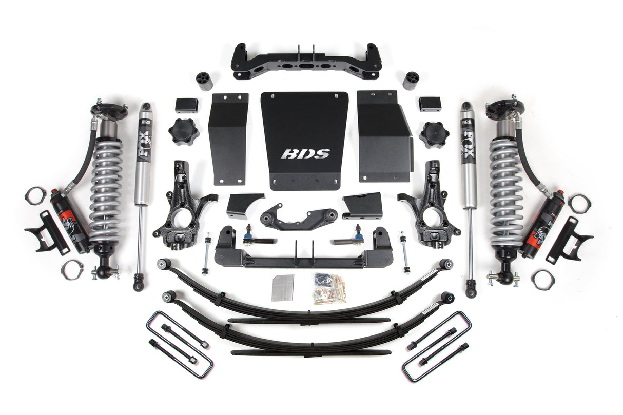 6 Inch Lift Kit | FOX 2.5 Performance Elite Coilover | Chevy Silverado or GMC Sierra 1500 (14-18) 4WD BDS Suspension
