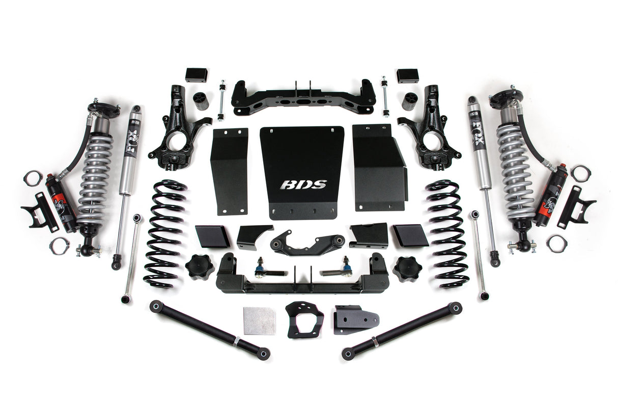 6 Inch Lift Kit | FOX 2.5 Performance Elite Coilover | Chevy/GMC Suburban, Tahoe, Yukon/XL 1500 (15-19) 4WD BDS Suspension