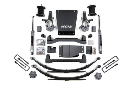 6 Inch Lift Kit | Chevy Silverado or GMC Sierra 1500 (07-13) 4WD BDS Suspension