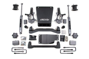 4.5 Inch Lift Kit | Chevy Silverado or GMC Sierra 1500 (07-13) 4WD BDS Suspension