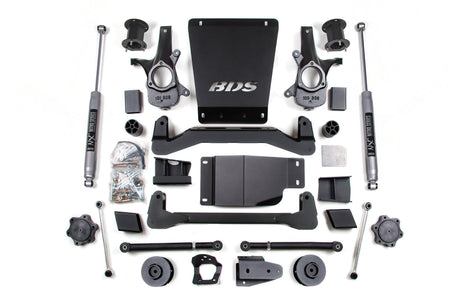 4.5 Inch Lift Kit | Chevy/GMC Avalanche, Suburban, Tahoe, or Yukon 1500 (07-14) 4WD BDS Suspension