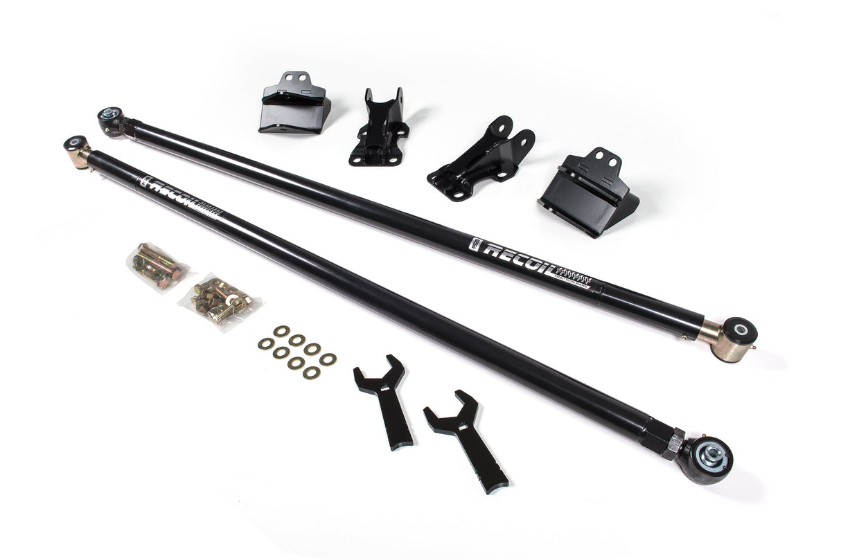 Recoil Traction Bar Kit | Chevy Silverado and GMC Sierra 2500 / 3500 HD (01-10) BDS Suspension