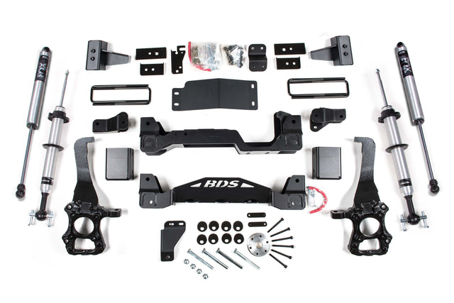 4 Inch Lift Kit | FOX 2.0 IFP Strut | Ford F150 (15-20) 4WD BDS Suspension