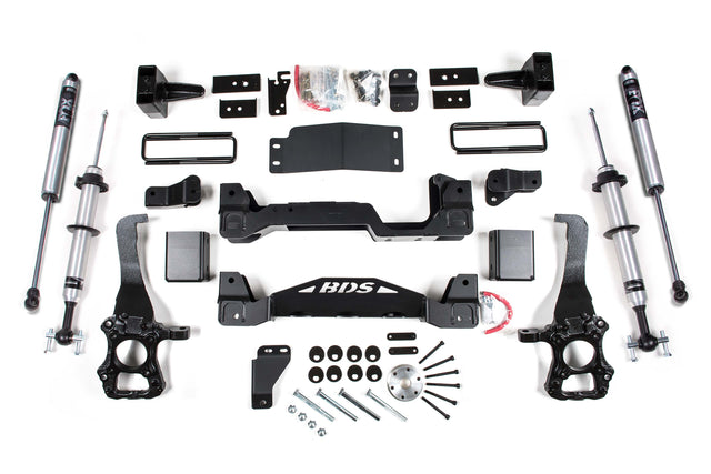 6 Inch Lift Kit | FOX 2.0 IFP Strut | Ford F150 (15-20) 4WD BDS Suspension