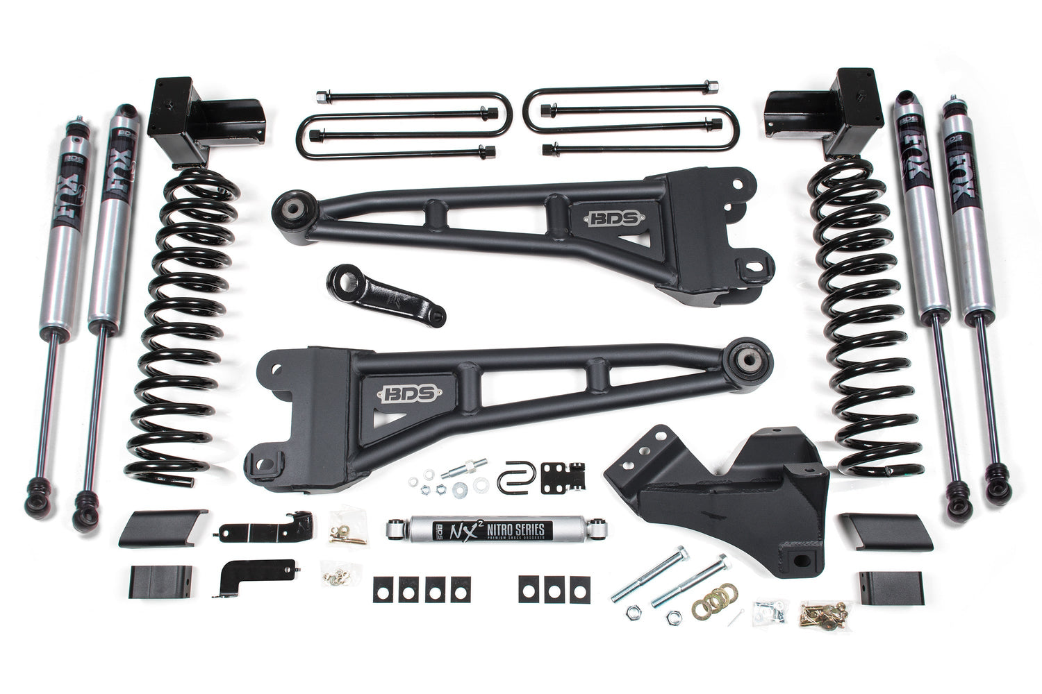 4 Inch Lift Kit w/ Radius Arm | Ford F350 Super Duty DRW (20-22) 4WD | Gas BDS Suspension
