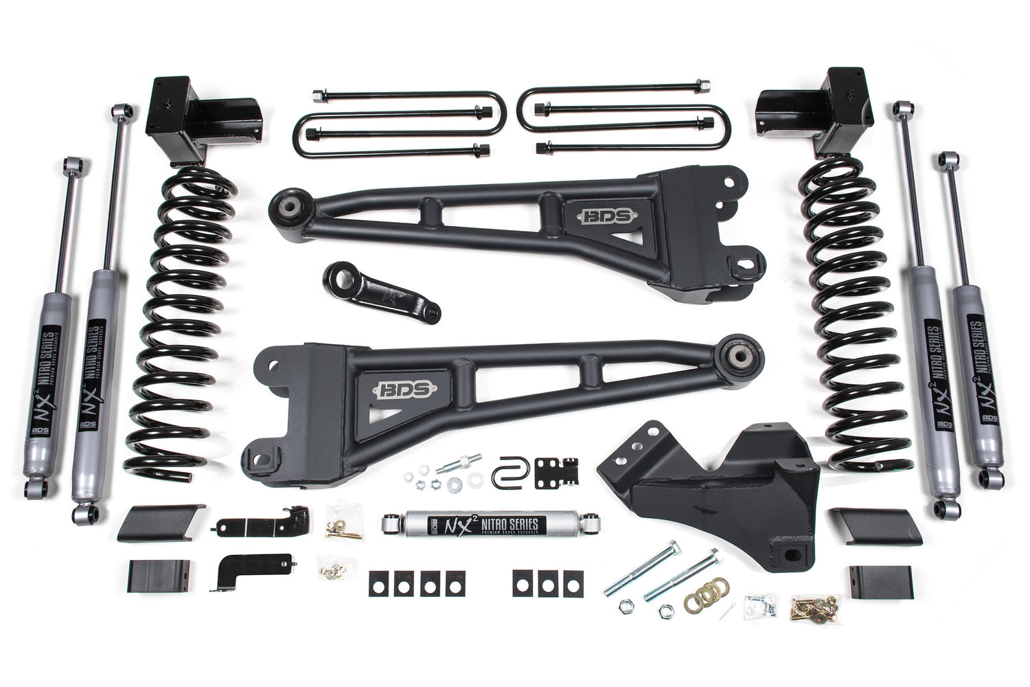 4 Inch Lift Kit w/ Radius Arm | Ford F350 Super Duty DRW (17-19) 4WD | Diesel BDS Suspension