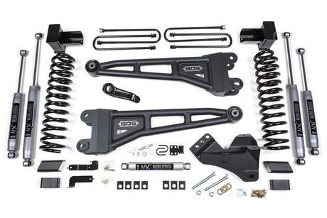 4 Inch Lift Kit w/ Radius Arm | Ford F350 Super Duty DRW (17-19) 4WD | Diesel BDS Suspension