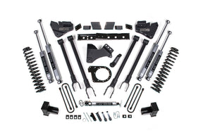 6 Inch Lift Kit | 4-Link Conversion | Ford F250/F350 Super Duty (17-19) 4WD | Diesel BDS Suspension
