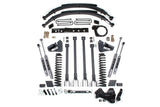 6 Inch Lift Kit | 4-Link Conversion | Ford F250/F350 Super Duty (17-19) 4WD | Diesel BDS Suspension