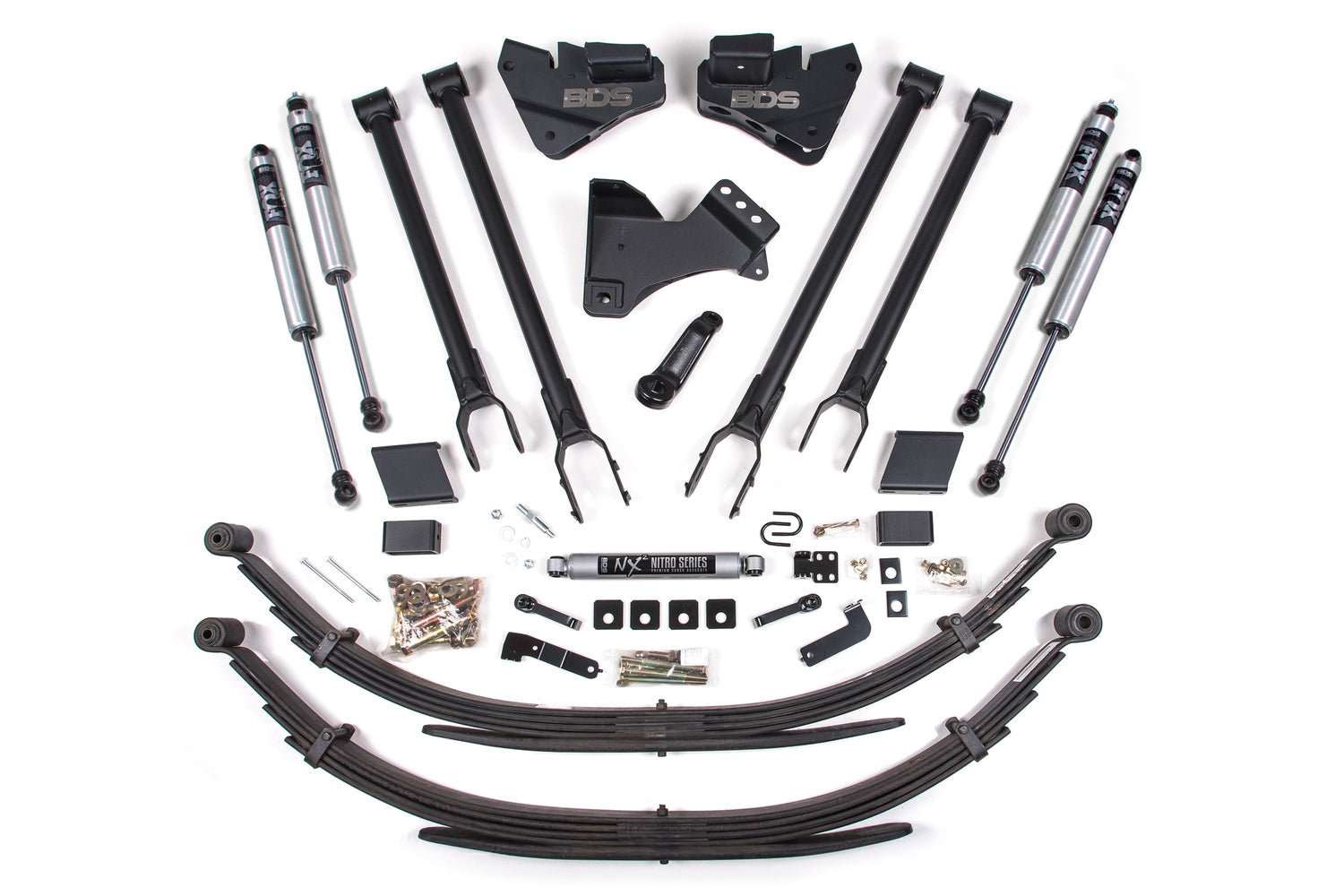 5 Inch Lift Kit w/ 4-Link | Ford F250/F350 Super Duty (20-22) 4WD | Diesel BDS Suspension