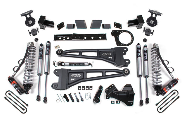 6 Inch Lift Kit w/ Radius Arm | FOX 2.5 Performance Elite Coil-Over Conversion | Ford F350 Super Duty DRW (20-22) 4WD | Diesel BDS Suspension