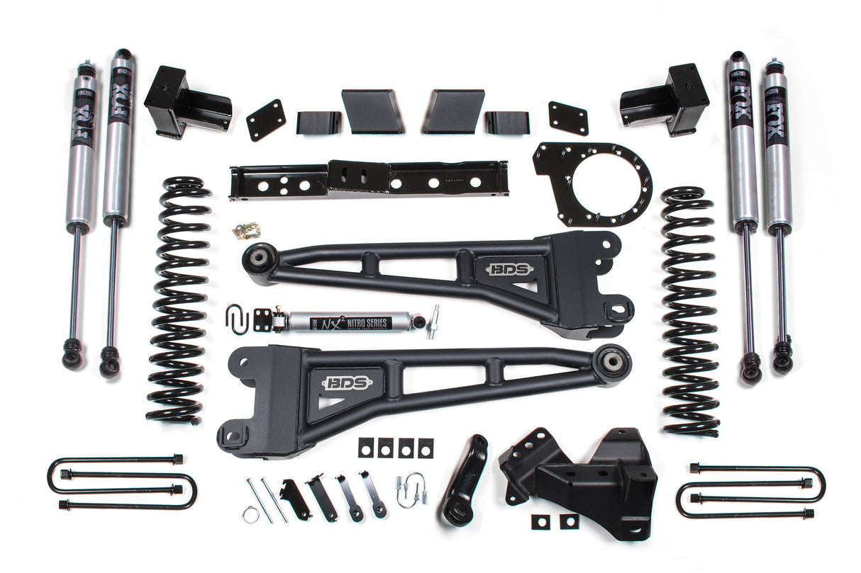 6 Inch Lift Kit w/ Radius Arm | Ford F250/F350 Super Duty (17-19) 4WD | Diesel BDS Suspension