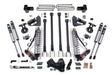 4 Inch Lift Kit w/ 4-Link | FOX 2.5 Performance Elite Coil-Over Conversion | Ford F350 Super Duty DRW (17-19) 4WD | Diesel BDS Suspension