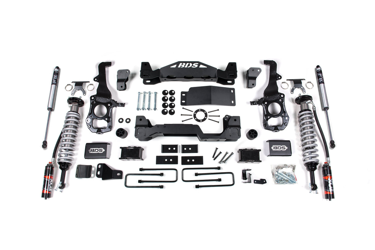 4 Inch Lift Kit | FOX 2.5 Performance Elite Coil-Over | Ford F150 (21-26) 4WD BDS Suspension