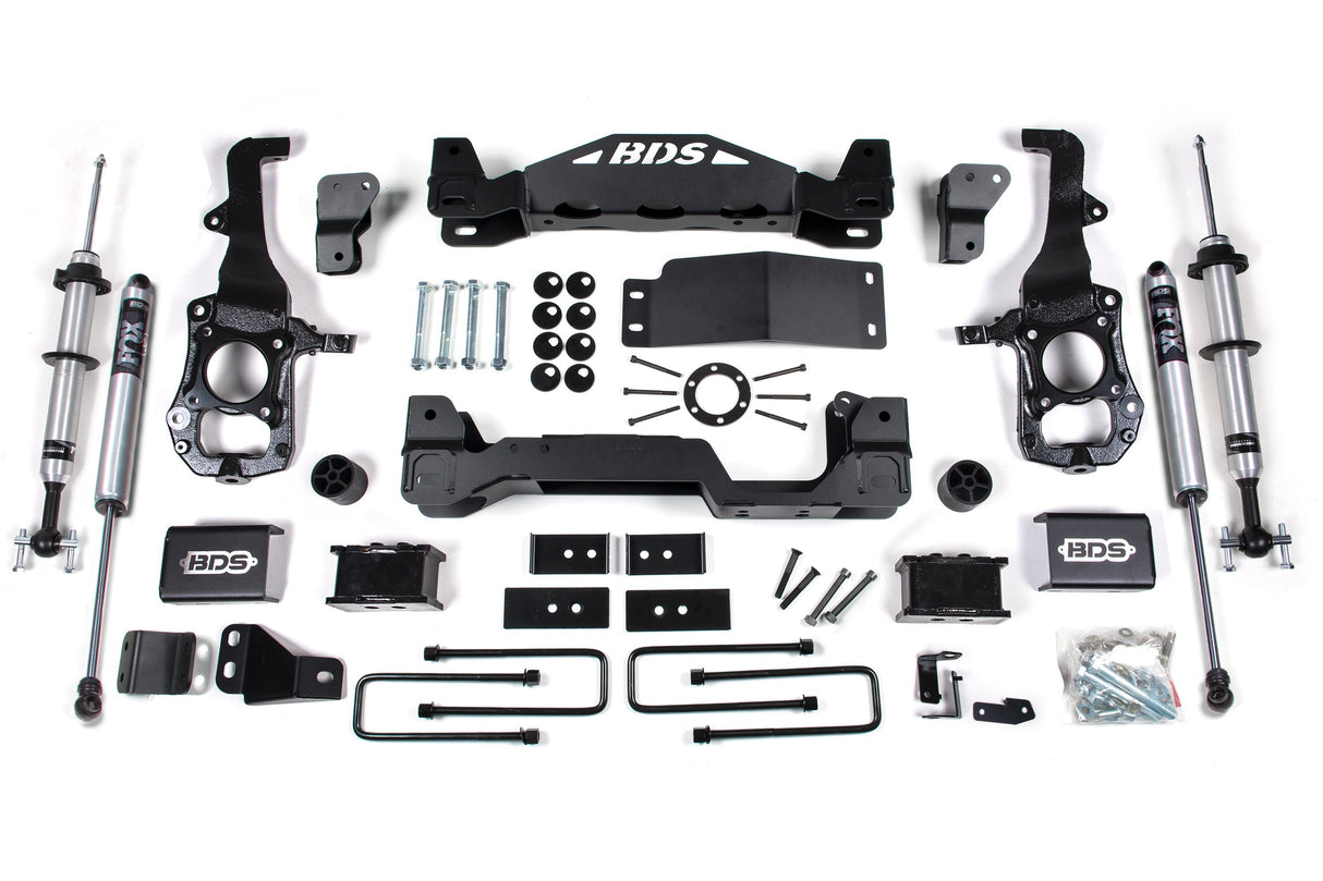 4 Inch Lift Kit | FOX 2.0 Strut | Ford F150 (21-26) 4WD BDS Suspension