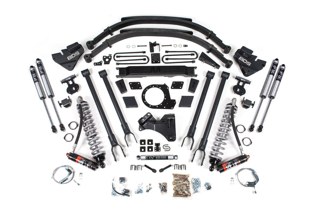 9 Inch Lift Kit w/ 4-Link | FOX 2.5 Performance Elite Coil-Over Conversion | Ford F250/F350 Super Duty (20-22) 4WD | Diesel BDS Suspension