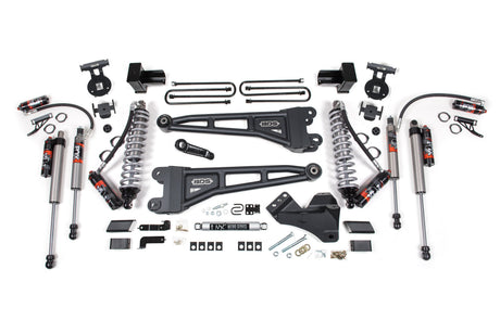 4 Inch Lift Kit w/ Radius Arm | FOX 2.5 Performance Elite Coil-Over Conversion | Ford F350 Super Duty DRW (20-22) 4WD | Diesel BDS Suspension