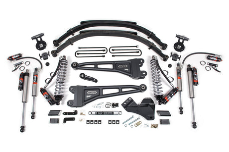 4 Inch Lift Kit w/ Radius Arm | FOX 2.5 Performance Elite Coil-Over Conversion | Ford F250/F350 Super Duty (17-19) 4WD | Diesel BDS Suspension