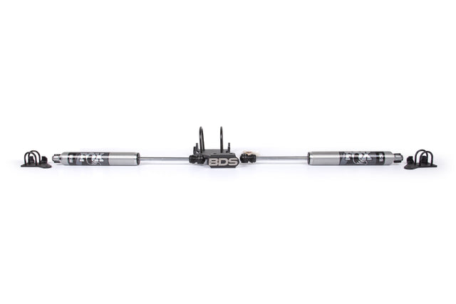 Dual Steering Stabilizer Kit w/ FOX 2.0 Performance Shocks | Fits 2.5-9 Inch Lift | Ford F250/F350 Super Duty (05-26) 4WD BDS Suspension