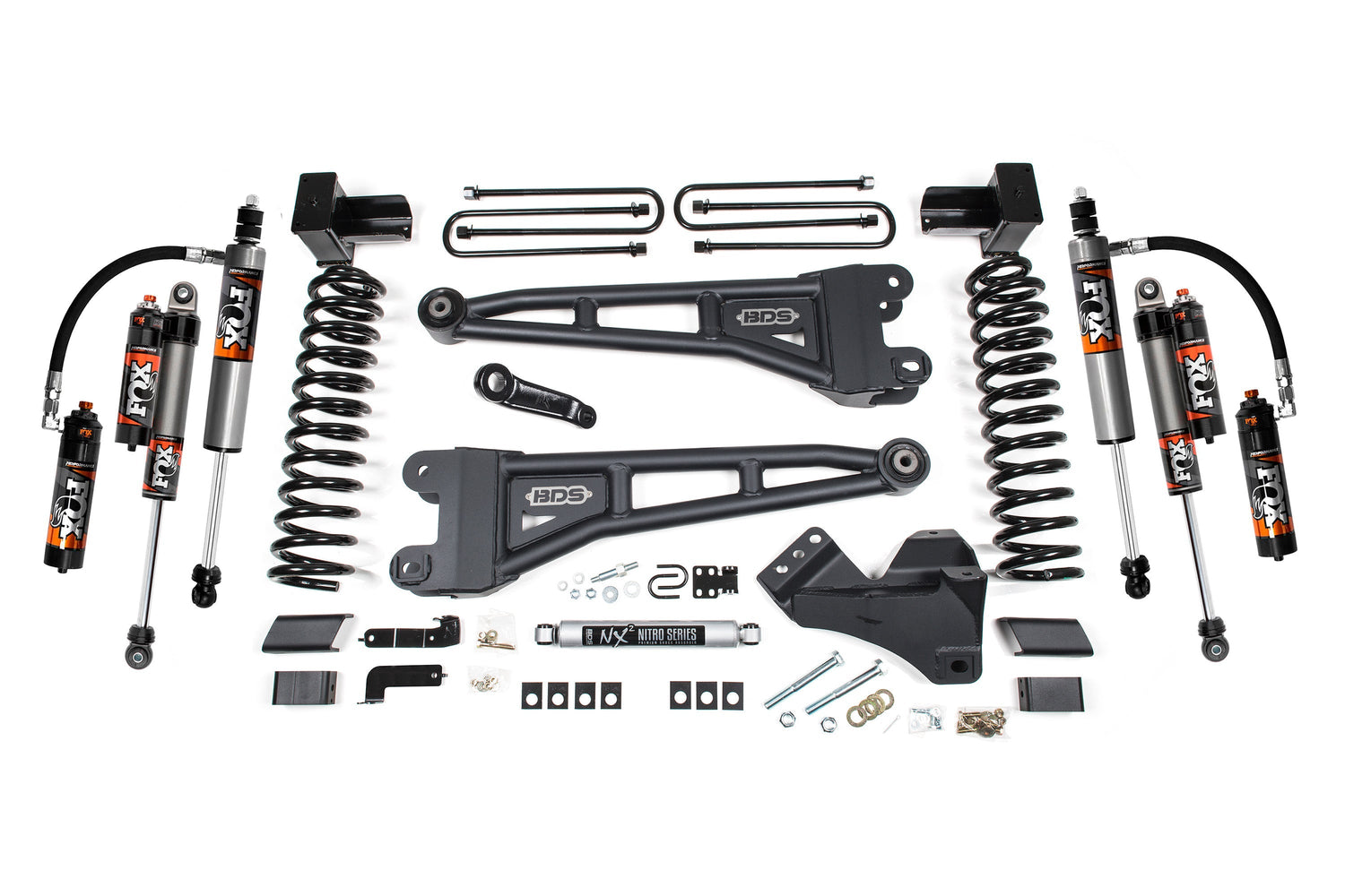 4 Inch Lift Kit w/ Radius Arm | Ford F350 Super Duty DRW (20-22) 4WD | Gas BDS Suspension