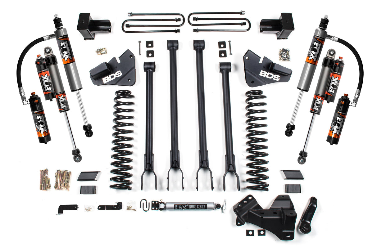 5 Inch Lift Kit w/ 4-Link | Ford F250/F350 Super Duty (20-22) 4WD | Diesel BDS Suspension