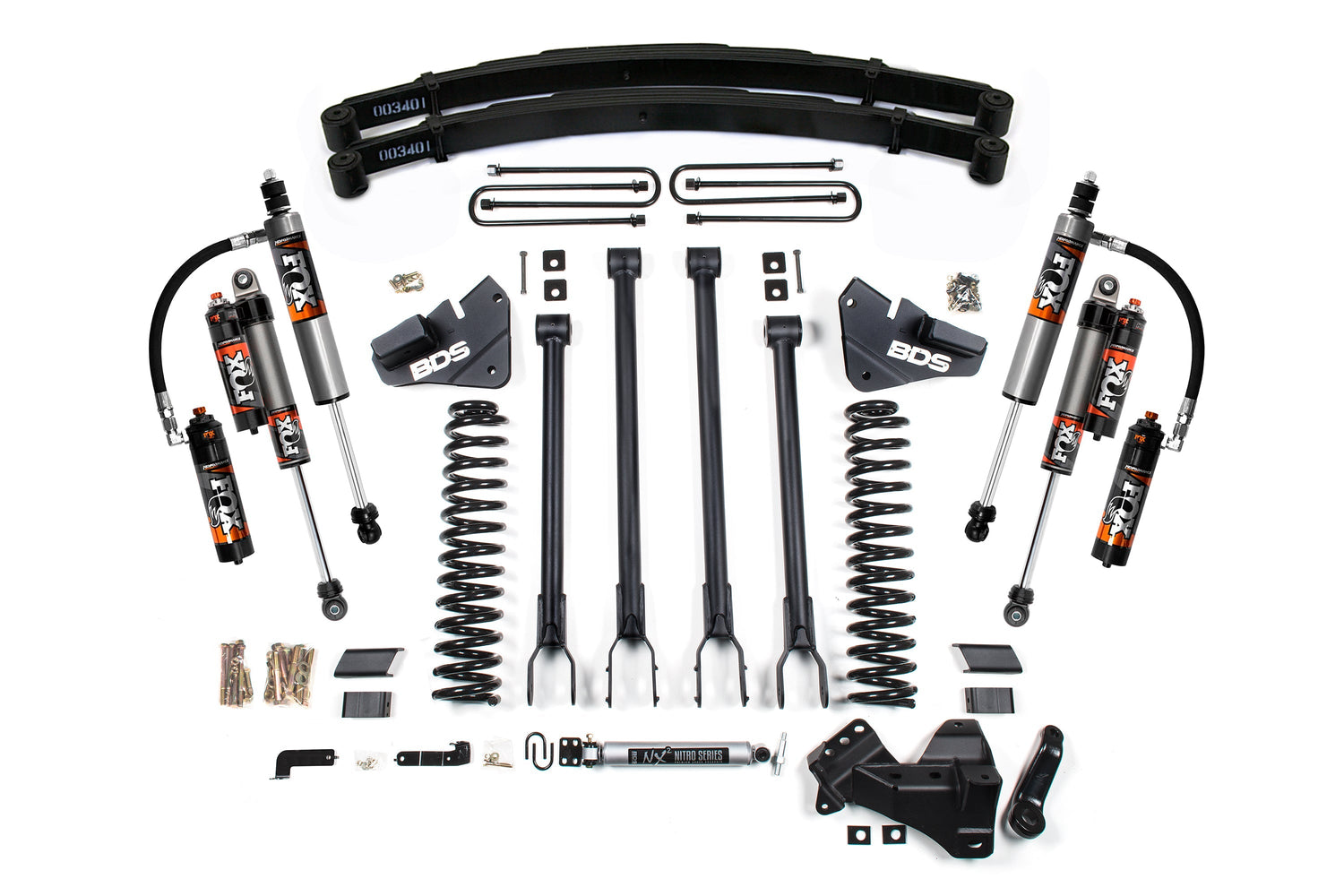 5 Inch Lift Kit w/ 4-Link | Ford F250/F350 Super Duty (20-22) 4WD | Gas BDS Suspension