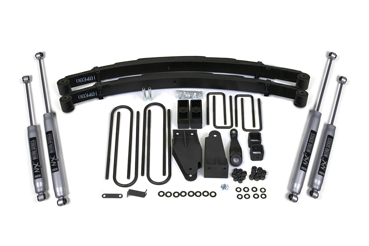 4 Inch Lift Kit | Ford F250 TTB (80-86) 4WD BDS Suspension