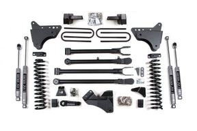 4 Inch Lift Kit w/ 4-Link | Ford F250/F350 Super Duty (05-07) 4WD | Diesel BDS Suspension