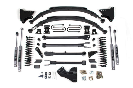 4 Inch Lift Kit w/ 4-Link | Ford F250/F350 Super Duty (05-07) 4WD | Gas BDS Suspension