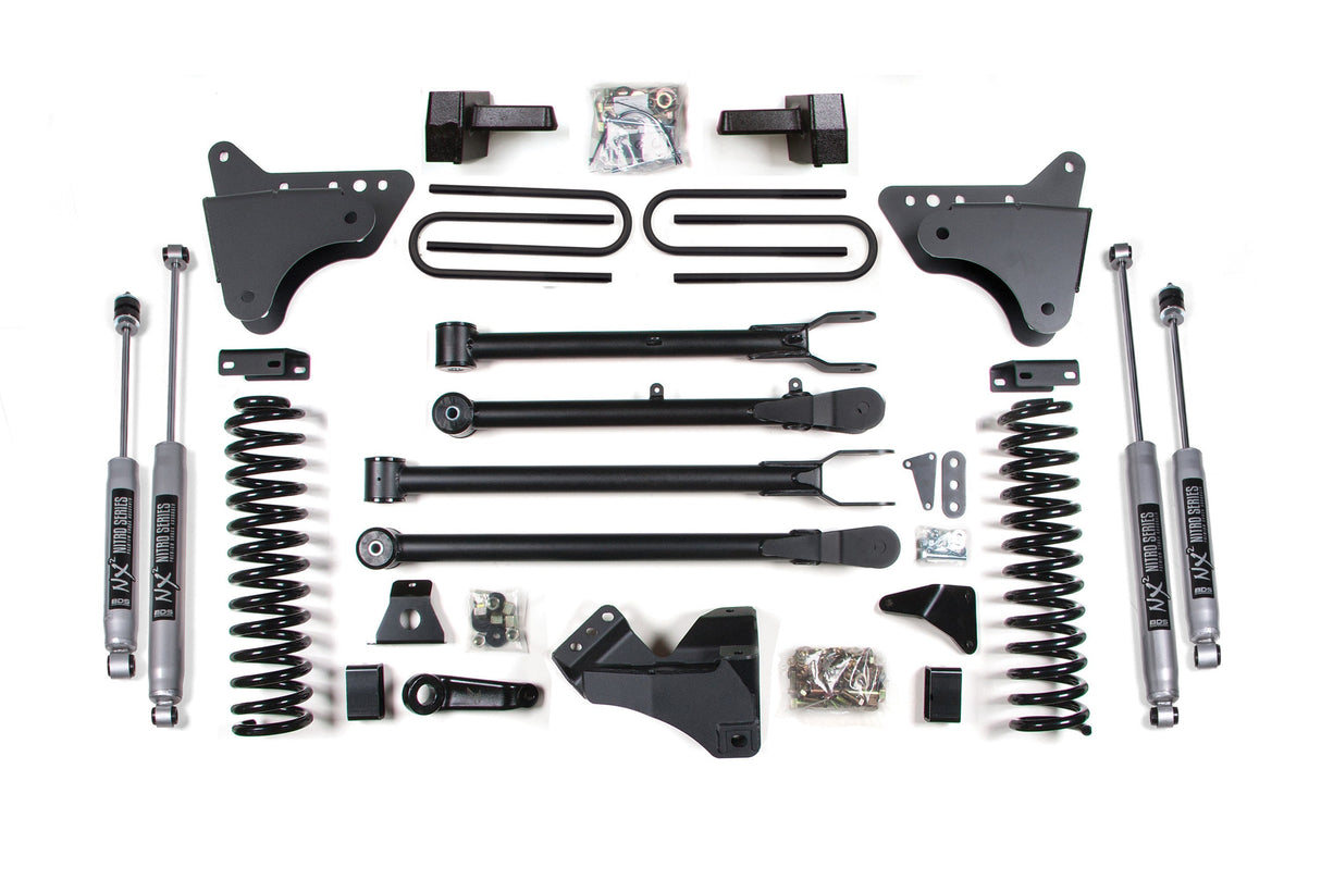 6 Inch Lift Kit w/ 4-Link | Ford F250/F350 Super Duty (05-07) 4WD | Diesel BDS Suspension