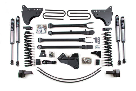 6 Inch Lift Kit w/ 4-Link | Ford F250/F350 Super Duty (05-07) 4WD | Diesel BDS Suspension