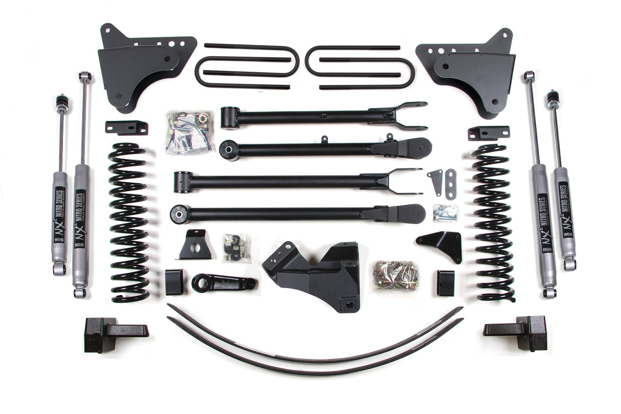 6 Inch Lift Kit w/ 4-Link | Ford F250/F350 Super Duty (05-07) 4WD | Gas BDS Suspension