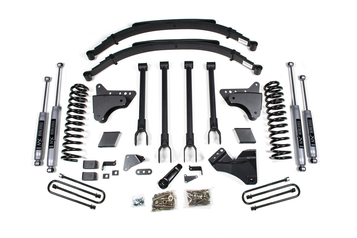 6 Inch Lift Kit w/ 4-Link | Ford F250/F350 Super Duty (08-10) 4WD | Gas BDS Suspension