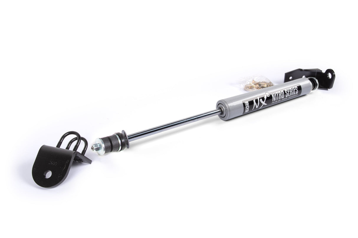 Single Steering Stabilizer Kit w/ NX2 Shock | Ford F150 (80-96), Ranger (83-97) & Bronco II (83-90) 4WD BDS Suspension