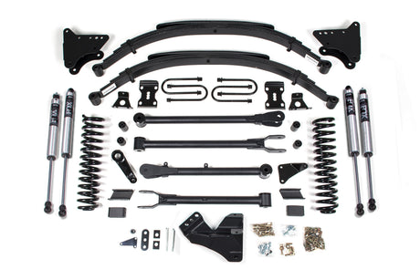 4 Inch Lift Kit w/ 4-Link | Ford F250/F350 Super Duty (08-10) 4WD | Gas BDS Suspension