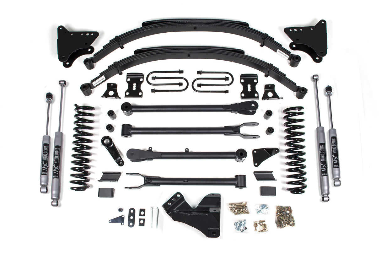 4 Inch Lift Kit w/ 4-Link | Ford F250/F350 Super Duty (08-10) 4WD | Diesel BDS Suspension