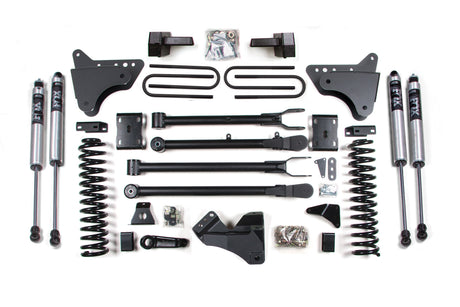 4 Inch Lift Kit w/ 4-Link | Ford F250/F350 Super Duty (11-16) 4WD | Gas BDS Suspension