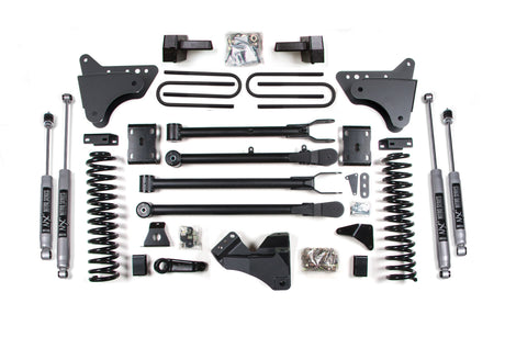 4 Inch Lift Kit w/ 4-Link | Ford F250/F350 Super Duty (11-16) 4WD | Diesel BDS Suspension