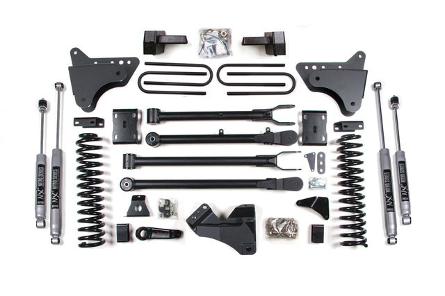 4 Inch Lift Kit w/ 4-Link | Ford F250/F350 Super Duty (11-16) 4WD | Diesel BDS Suspension